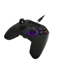 controle do PlayStation 4 na cor preta