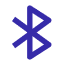 icone do Bluetooth azul