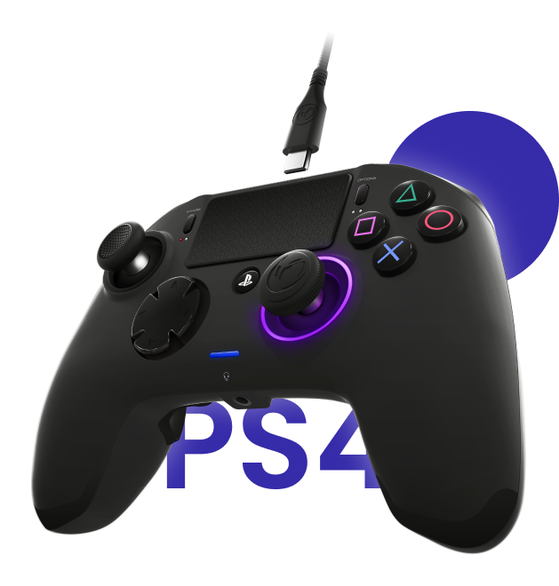 controle do PlayStation 4 da cor preta, versão desktop